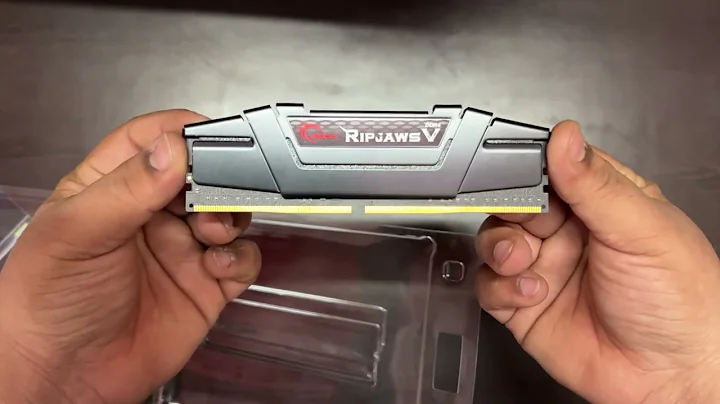 G.Skill Ripjaws V 8Gb (2x8GB) DDR4 3200 Mhz | UNBOXING (4K)