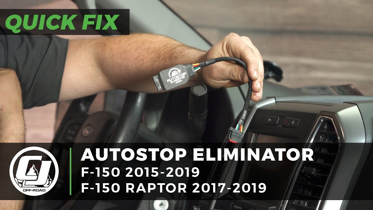 F 150 Install Auto Start Stop Eliminator YouTube