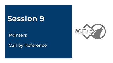 Session 9 - Pointers Programming with C | ACM JUIT
