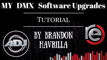 ADJ myDMX software upgrades | Using dmxsoft.com