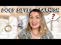 Why does STERLING SILVER TARNISH?