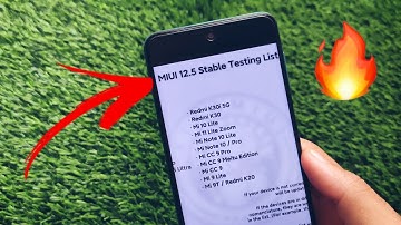 OFFICIAL MIUI 12.5 STABLE UPDATE - Devices getting Update now 🔥🔥