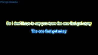 Boyce Avenue - The one that got away karaoke