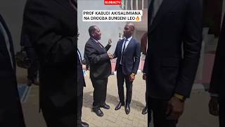 PROF KABUDI AKISALIMIANA NA DROGBA BUNGENI LEO🔥 #shortsviral #bungeni #drogba #globaltv