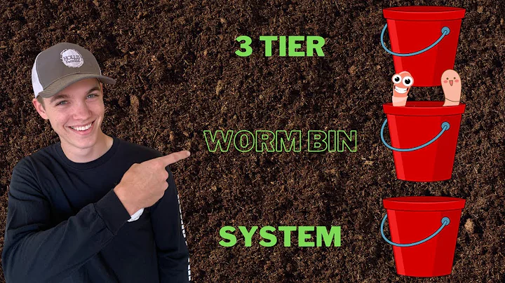 Cheap and EASY Three Tier Worm Bin System!