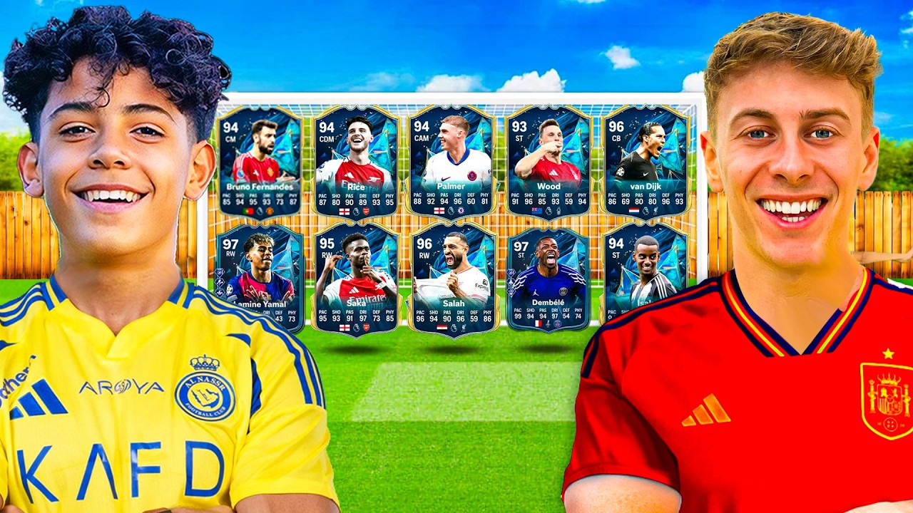 FC25 CARD BATTLE vs KID RONALDO