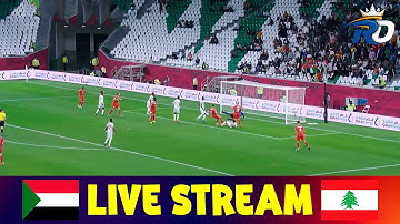 🔴LIVE: Sudan vs Lebanon ⚽AFC World Cup Qualifiers 2026 - Commentary Score Video Simulation Game