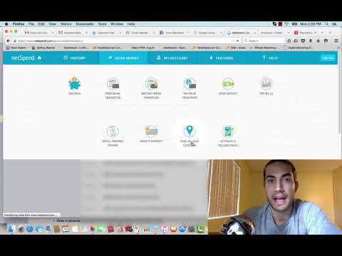 Netspend How to activate card and load money - YouTube