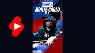 EPT MONTE-CARLO: €1K FPS – FINAL TABLE #PokerStars #Shorts