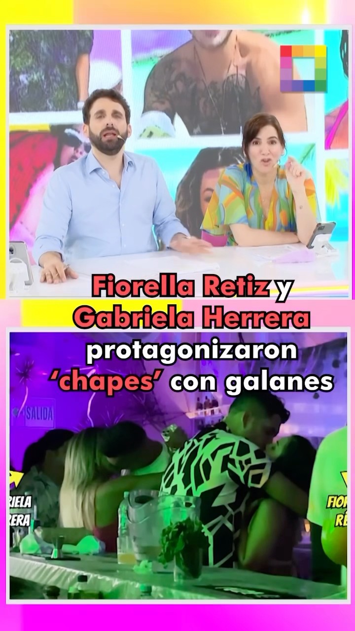 Fiorella Retiz y Gabriela Herrera protagonizan ‘chapes’ con misteriosos galanes a la vez.#AmorYFuego
