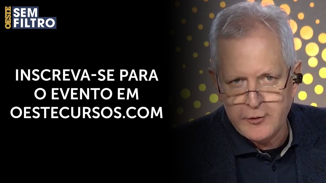 Augusto Nunes: ‘Teremos o Fiuza aqui em Oeste Sem Filtro. E, depois, no evento.’ | #osf