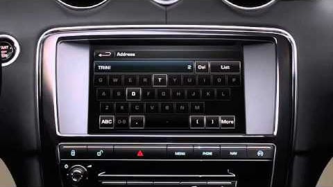 Jaguar XJ How To Navigation