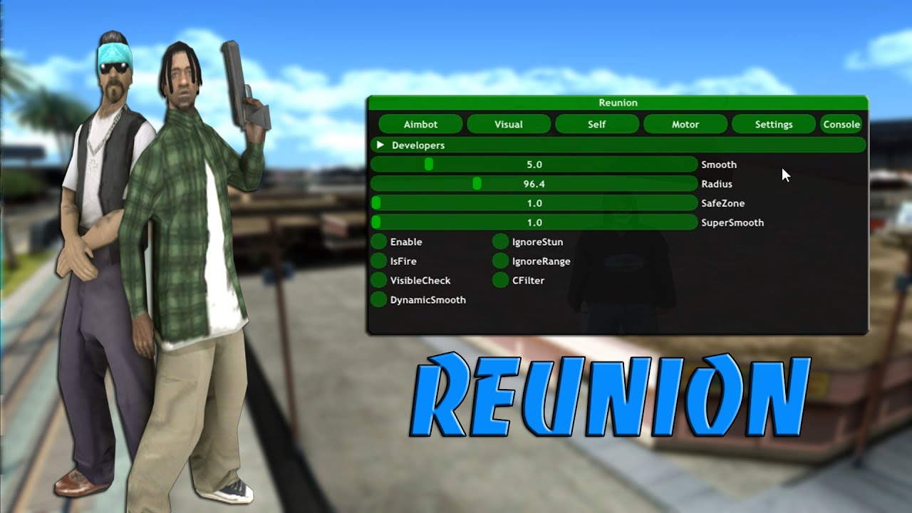 REUNION - ПРИВАТ MULTICHEAT / AIM / NO CAM RESTORE / NO STUN / WH.