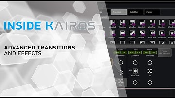 How to use Advanced Transitions and effects with KAIROS | Panasonic Broadcast & ProAV