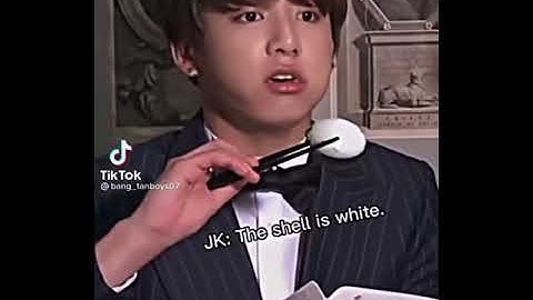 Jungkook was going to eat the shell and namjoon reaction😂😂😂🤣 #shorts #bts