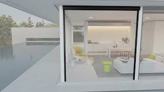 SLIDETRACK - Installing blinds on a column