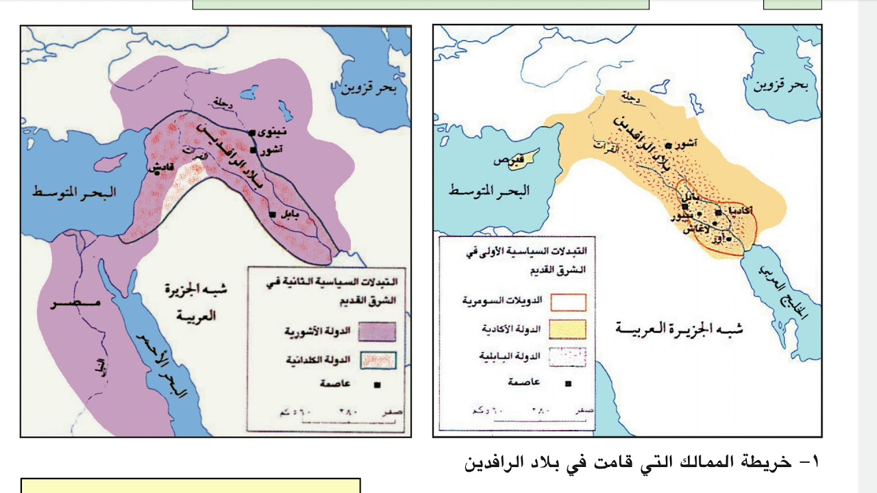 درس : حضارة بلاد الرافدين ١ الأرض و السكان و التاريخ للصف السادس الابتدائي  - YouTube