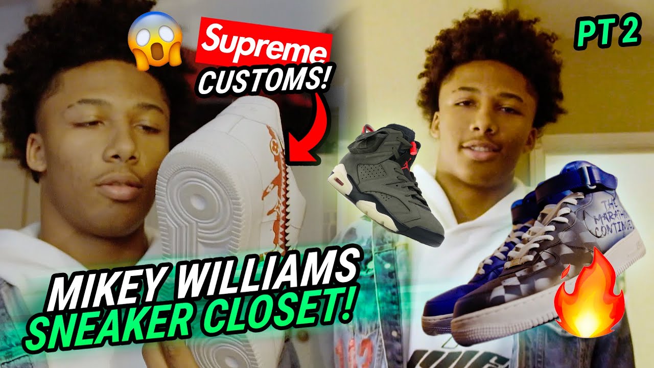 “Bronny Gave Me These!” Mikey Williams Shows Off BRAND NEW Sneaker ...