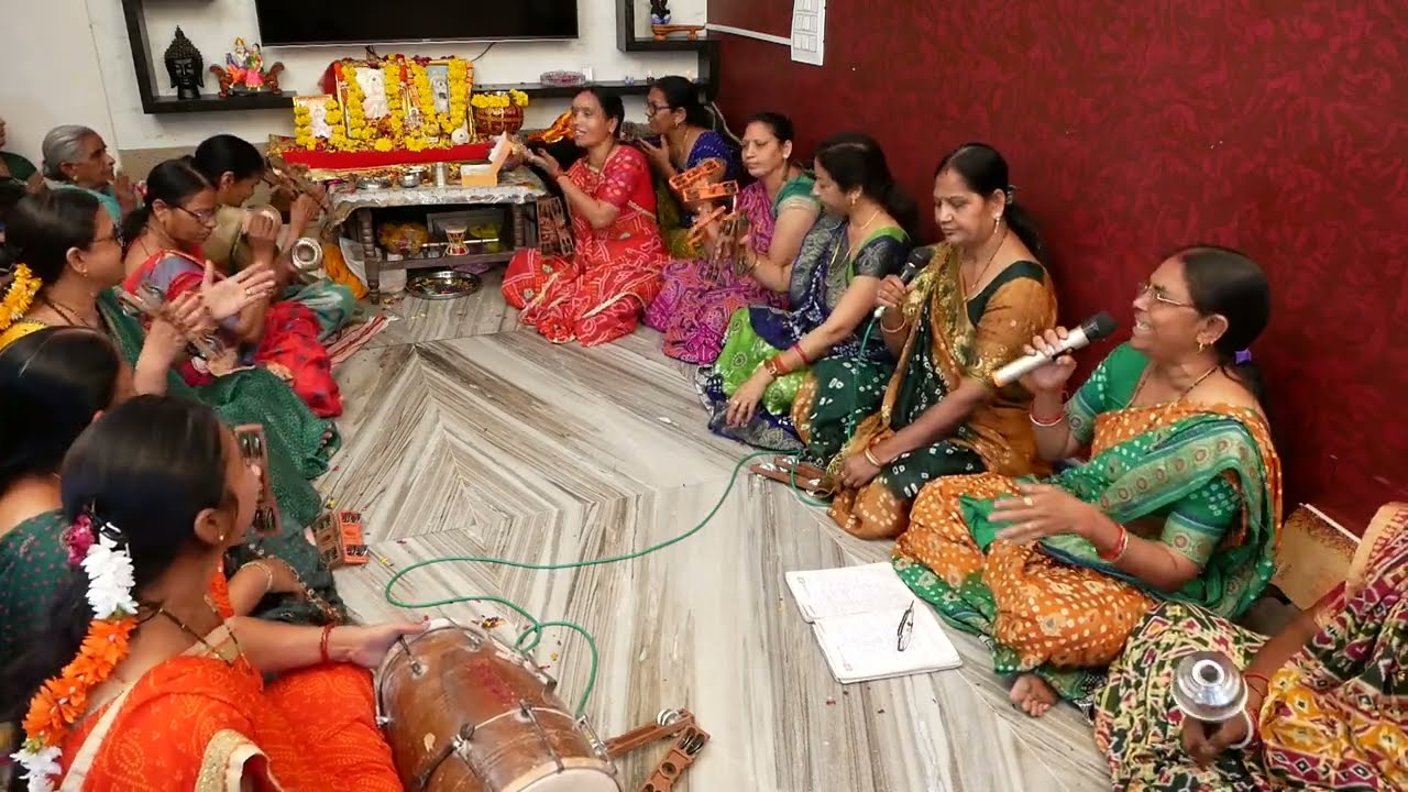 🌺સુંદર મજાનો નવો થાળ 🌺|| #ભજન (લખેલું છે)