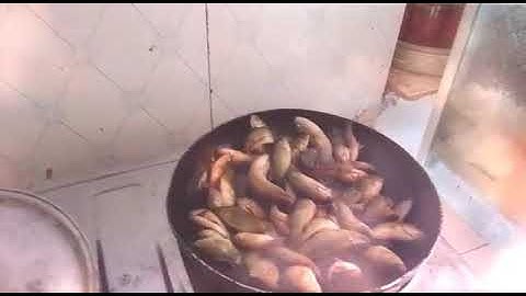 Cá rô rán rang muối thơm ngon