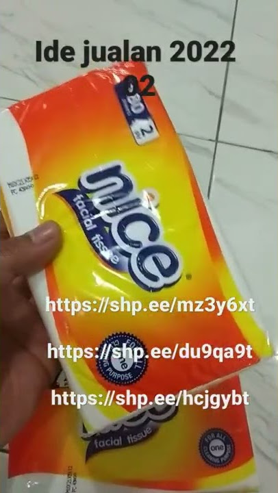 Tisu nice 180sheets ide jualan 2022 mantul 02