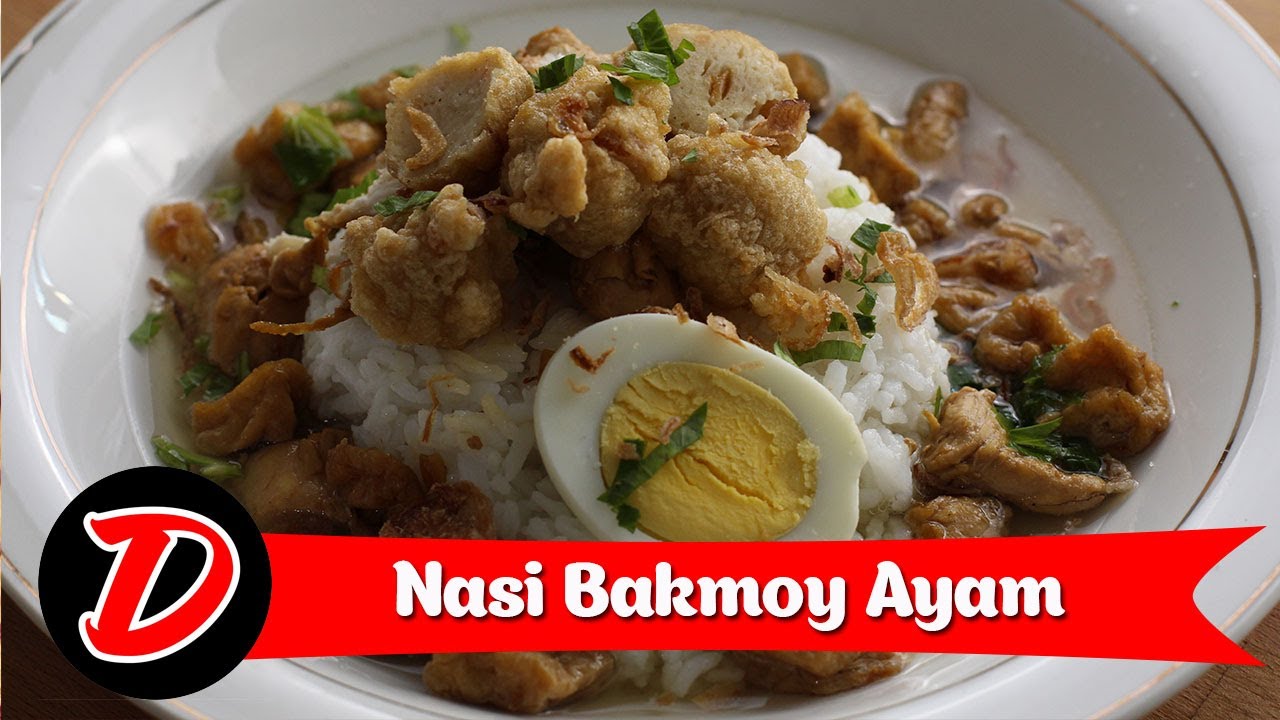 Resep Nasi Bakmoy Ayam  Cara Membuat Nasi Bakmoy Ayam 