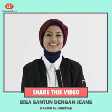 Quick 3! : Tips Padu Padan Jeans dengan Hijab