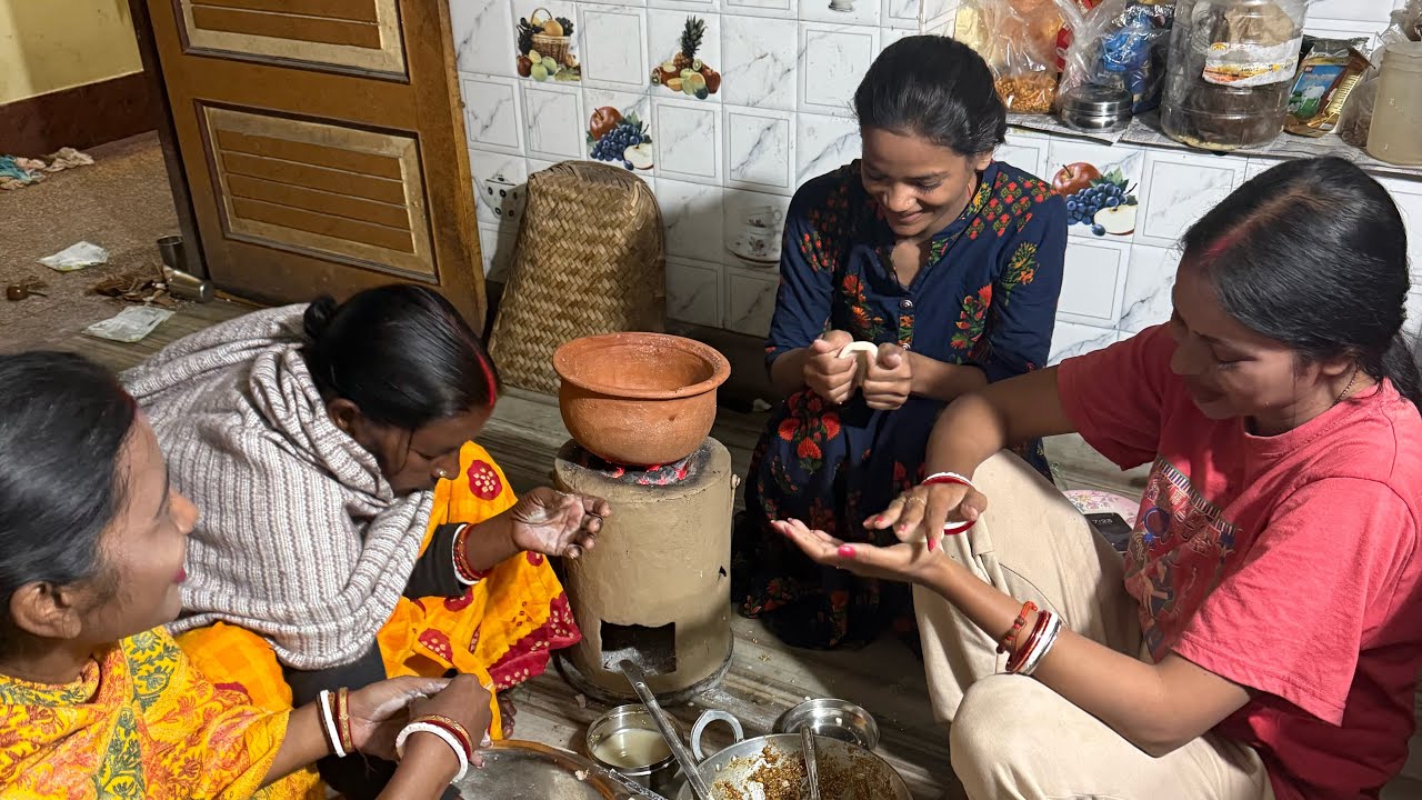 Holi khelne ghar aa gaye || Full vlog || Julie Mahato 