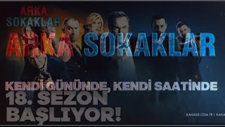 Arka Sokaklar 18 Sezon Tanıtım - 1 Eylül Cuma Başlıyor!