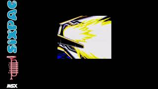 MSX SixPAC cartridge playing Firehawk intro music