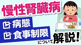 【状況設定の定番！】慢性腎臓病の病態と食事指導を解説