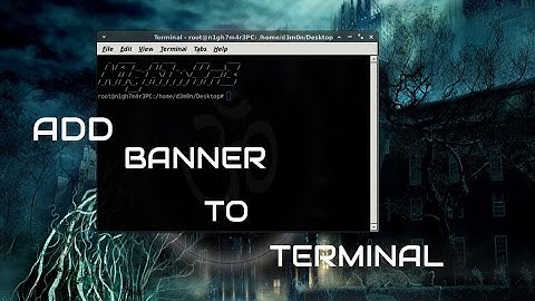 How to Add a Banner On The Terminal Of Linux