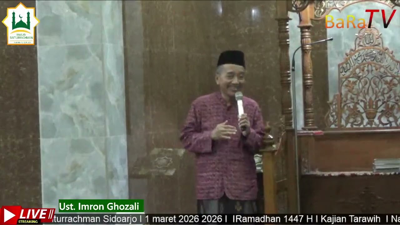 Belajar Akhlakul Karimah dari Teladan Nabi Muhammad I  Ustad Imron Ghozali I