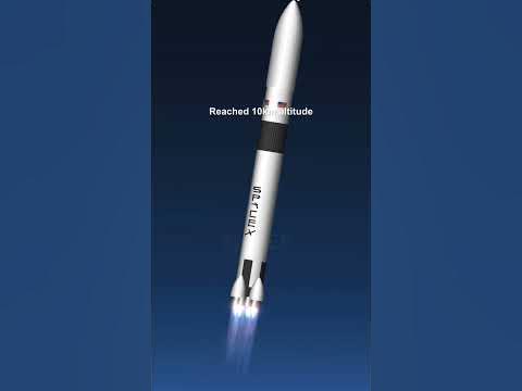 Falcon XX Rocket in #SFS | #shorts - YouTube
