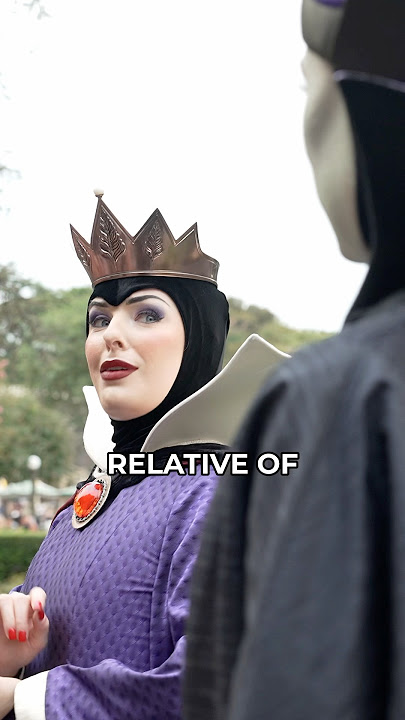 Evil Queen ROASTS Maleficent in EPIC Disney Showdown #disneyland #evilqueen #maleficent