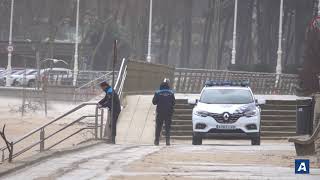 Download Lagu La borrasca Leonardo obliga a precintar el paseo de Samil en Vigo y desvía vuelos MP3