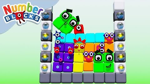 NUMBERBLOCKS Softbody Tetris 2 (SATISFYING)