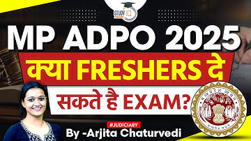 MP ADPO Notification 2025 Out | Exam Date, Syllabus & Complete Details | StudyIQ Judiciary