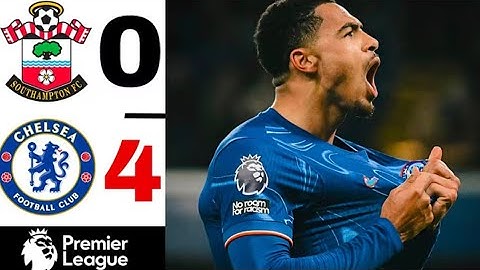 Chelsea 4-0 Southampton | Back into the Top 4! EXTEND HIGHLIGHTS | Premier league 2024/25