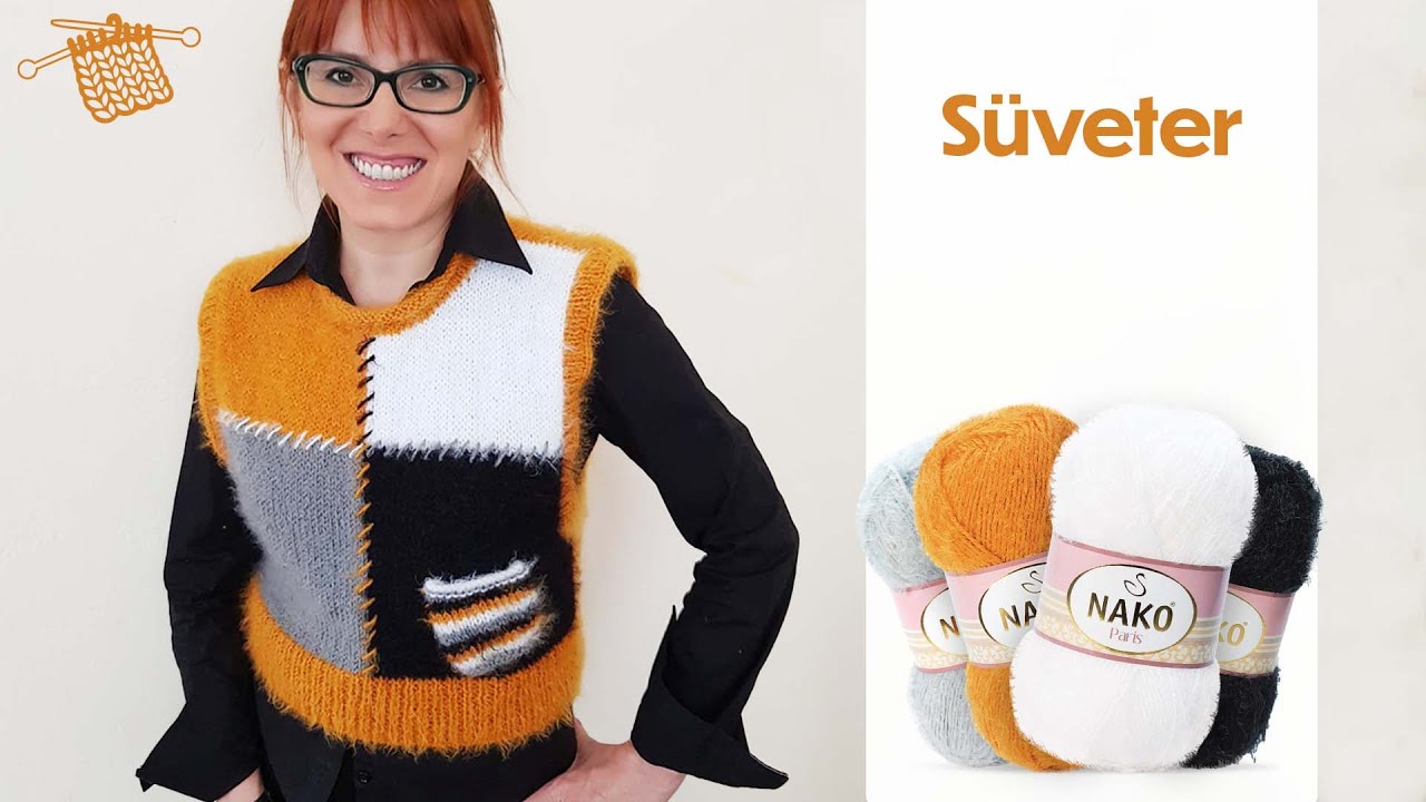 Paris'in Yumuşaklığı, Renklerin Uyumu Bu Süveterde