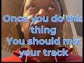 What Makes a track worth mixing?