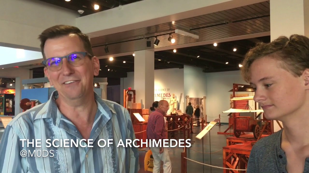 Eureka The Science of Archimedes travelling exhibit at MODS through January 7 2019