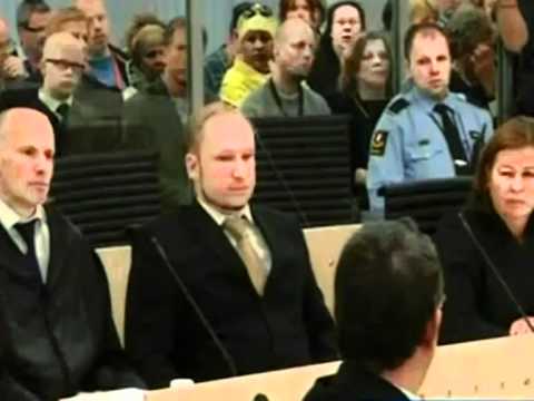 ბრეივიკის დუმილი პროცესზე