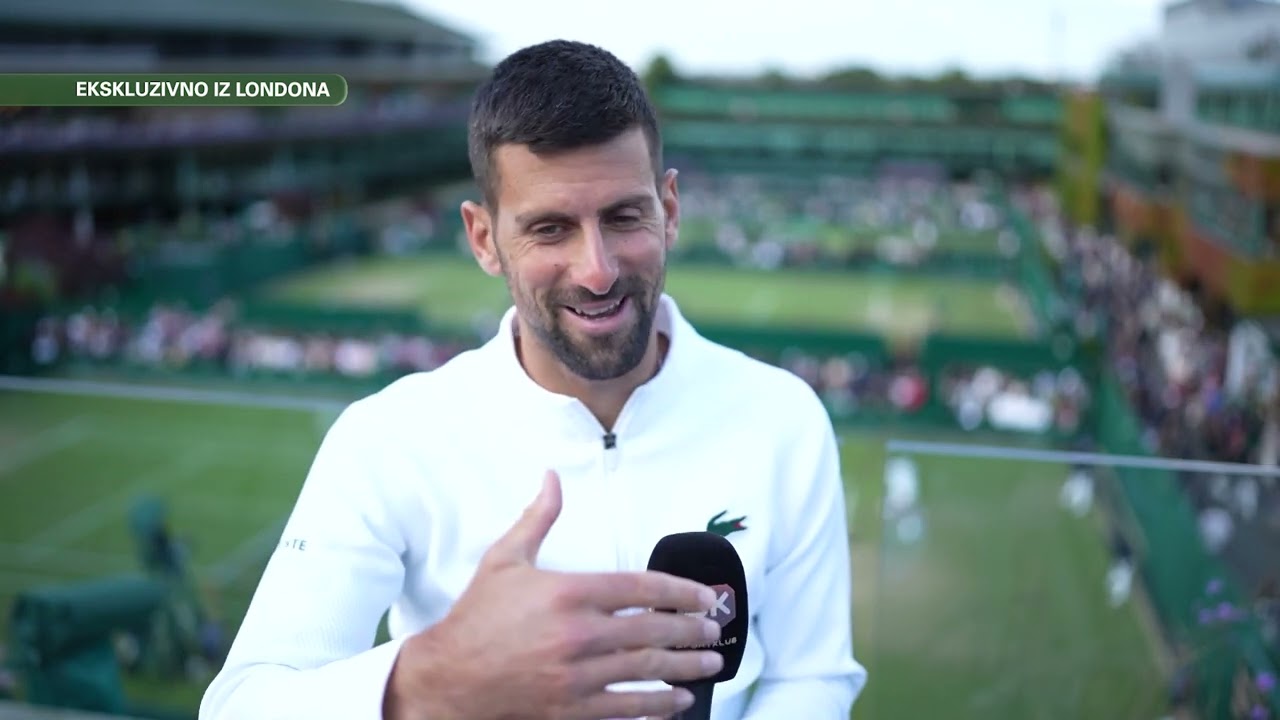 Novak Đoković: Hvala Bogu, nemam bol I SPORT KLUB Wimbledon 2024.
