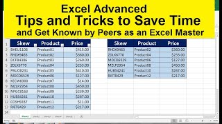 top 10 advanced excel tips and tricks