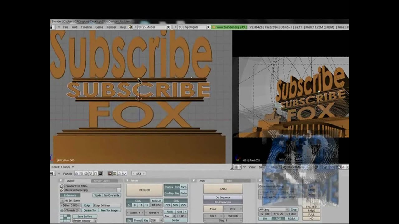 How To Create Your Own th Centry Fox Blender By Extremetutorials2 How To Create Your Own th Centry Fox Blender By Extremetutorials2