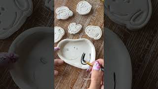 Snoopy Clay trinket dish #airdryclay #snoopy #peanuts #clayart