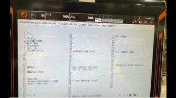 Mazatrol SmoothG: How to see machine VERSION, OPTIONS & how to backup SRAMBKF_M8Y.DAT, PLCBKF32.DAT