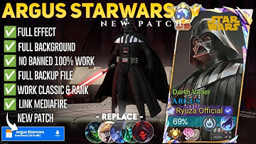 Script Argus Star Wars - Darth Vader No Password | Full Effect Voice | Patch Terbaru