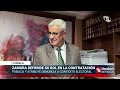 Zamora defiende su rol en la contratación pública y atribuye denuncia a contexto electoral
